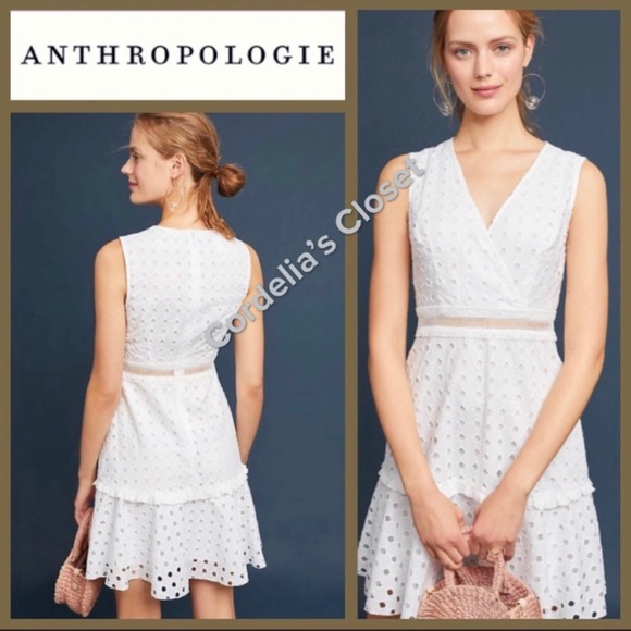Anthropologie Dresses & Skirts - ❌ SOLD! ❌ NWT! [ ANTHROPOLOGIE ] Eyelet Cut Out